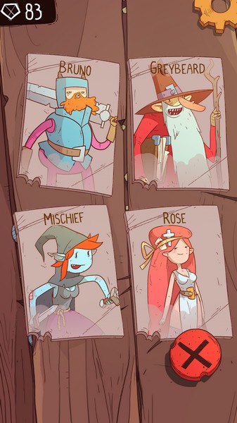 Meteorfall Characters